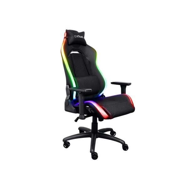 25185 GXT719 RUYA RGB GAMING CHAIR BLACK
