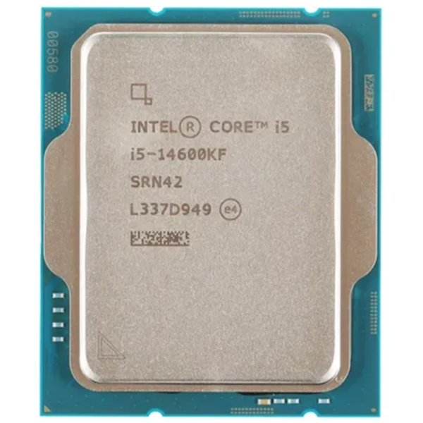 პროცესორი: Intel Core i5-14600KF 2.6GHz Turbo Boost 5.3GHz 24MB LGA1700