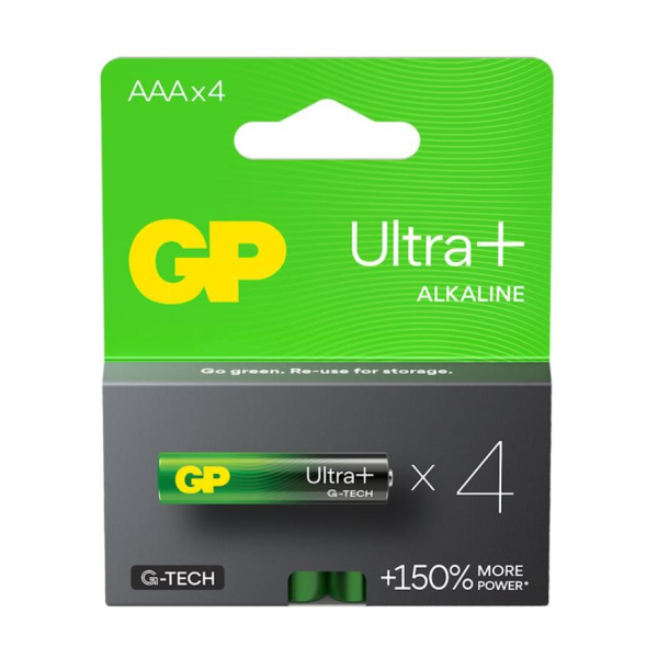 ელემენტები GPPCA24UP178 24AUP21-SB4 bat.Ultra+ ALKALINE (AAA) GP 4891199203985