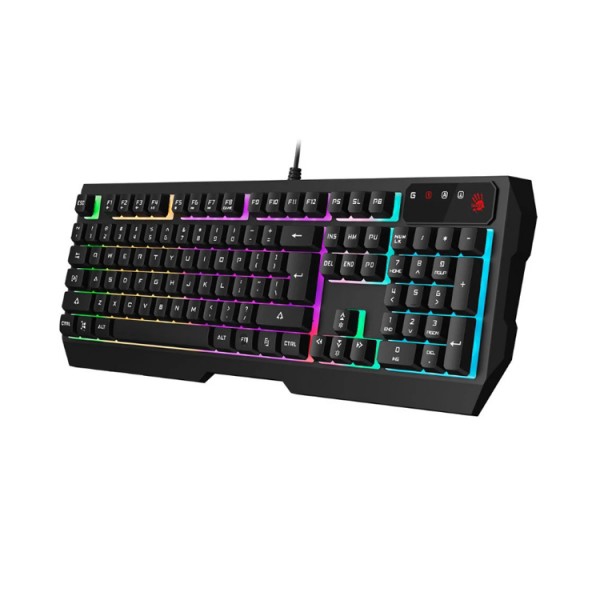 კლავიატურა: A4tech Bloody B135N Neon Illuminate Gaming Keyboard Black