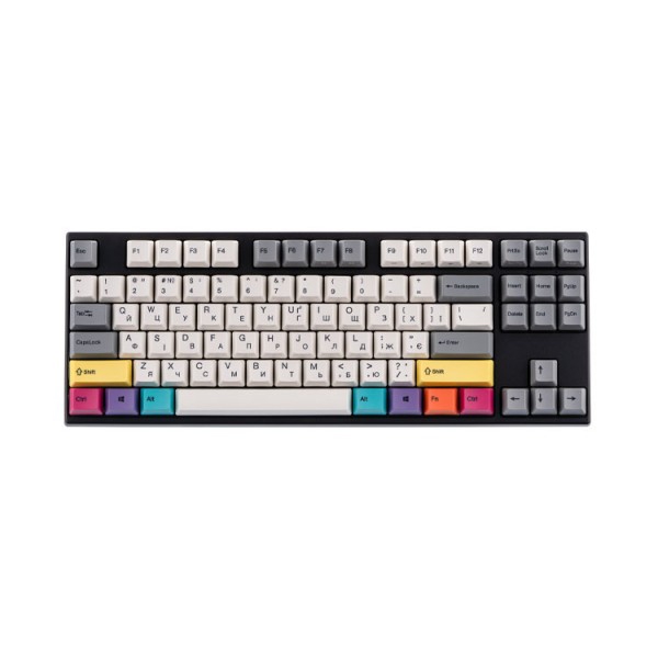 Keyboard Varmilo VEM87 CMYK EC V2 Ivy UA