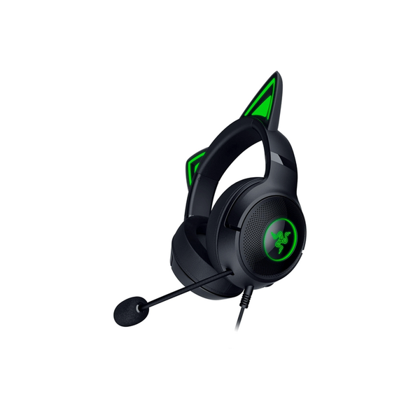 Headphone/ Other/ Razer Kraken Kitty V2 - USB Headset with RGB Kitty Ears - Black - FRML Packaging
