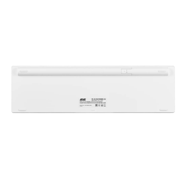 2E Keyboard membrane KS270 109key, WL/BT, EN/UK, silver-white