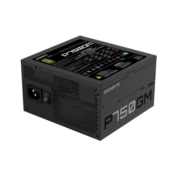 კვების ბლოკი: Gigabyte GP-P750GM 750W 80 Plus Gold Modular Power Supply