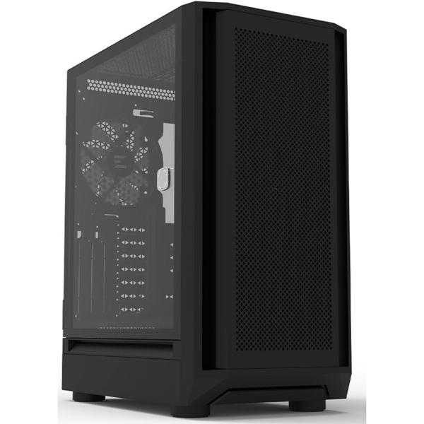 Zalman PC case I6 without PSU, 1xUSB3.0, 1xUSB2.0, 1xUSB Type-C, 4x140mm RGB, VGA 355mm, LCS ready, TG Side Panel, ATX, black