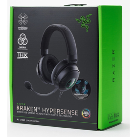 Razer Headset Kraken V3 Hypersense 7.1 USB-A RGB, black