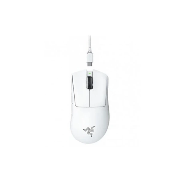Razer Mouse Deathadder V3 Pro, USB-A/WL/BT, white