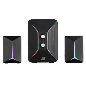 2E Multimedia speaker  PCS301 RGB, 2.1, USB, Black