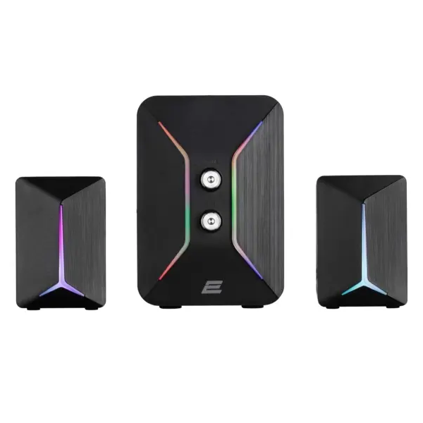 2E Multimedia speaker  PCS301 RGB, 2.1, USB, Black