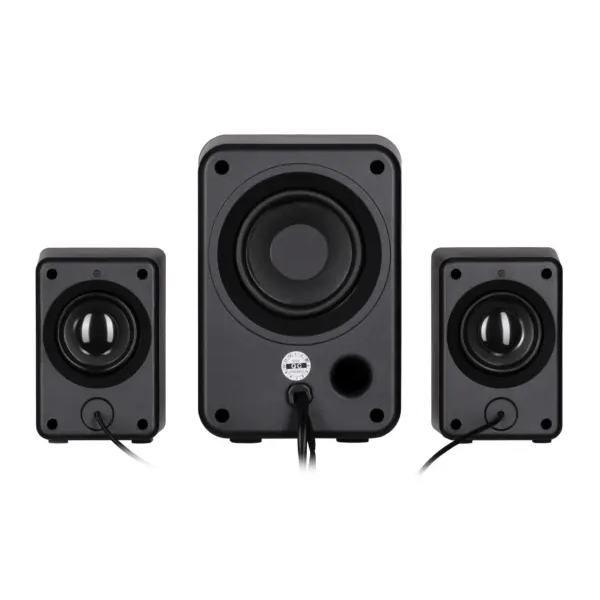 2E Multimedia speaker  PCS301 RGB, 2.1, USB, Black
