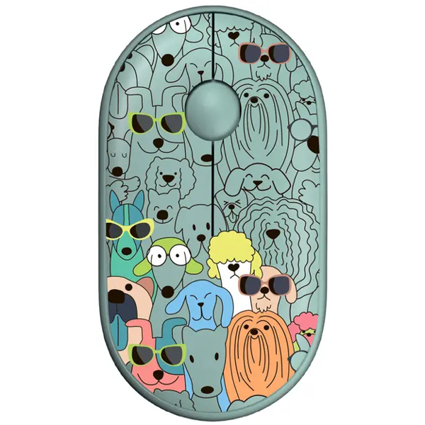 2E Mouse MF300 PETS:DOGS Silent WL BT, Green