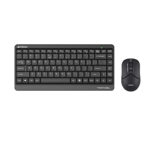 კლავიატურა-მაუსი: A4Tech Fstyler FG1112 2.4G Compact Desktop Set EN/RU layout Black