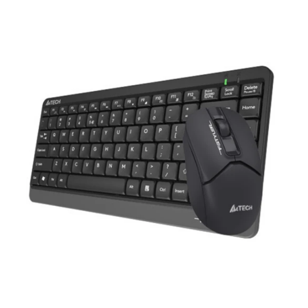 კლავიატურა-მაუსი: A4Tech Fstyler FG1112 2.4G Compact Desktop Set EN/RU layout Black