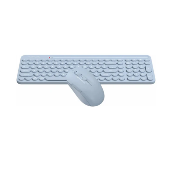 კლავიატურა-მაუსი: A4Tech Fstyler FG3300 Air2 QuietKey 2-Zone Combo Desktop Grey