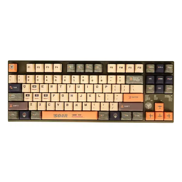 Keyboard Varmilo VEA87 Warrior-Soar TTC Golden Pink EN