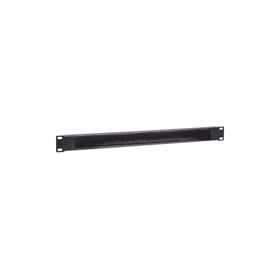 CCA-9-5031  19'' 1U CABLE ENTRY PANEL WITH BRUSH RAL9005