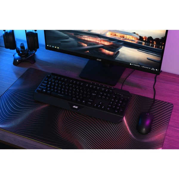2E GAMING Mouse Pad PRO Speed D03, XL (800x450x3mm), multicolor