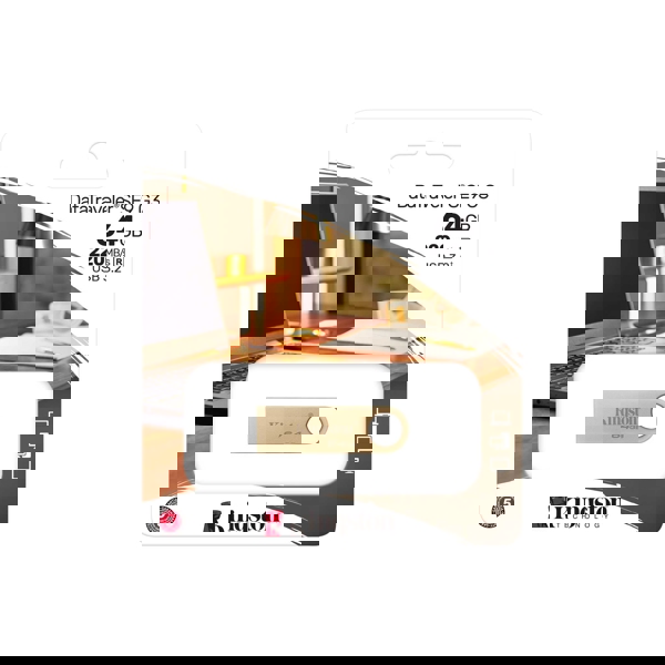 Kingston 64GB USB 3.2 Type-A Gen1 DT SE9 G3