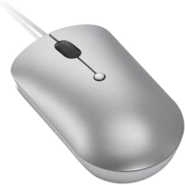 Lenovo 540 USB-C Compact Wired Mouse (Cloud Grey)