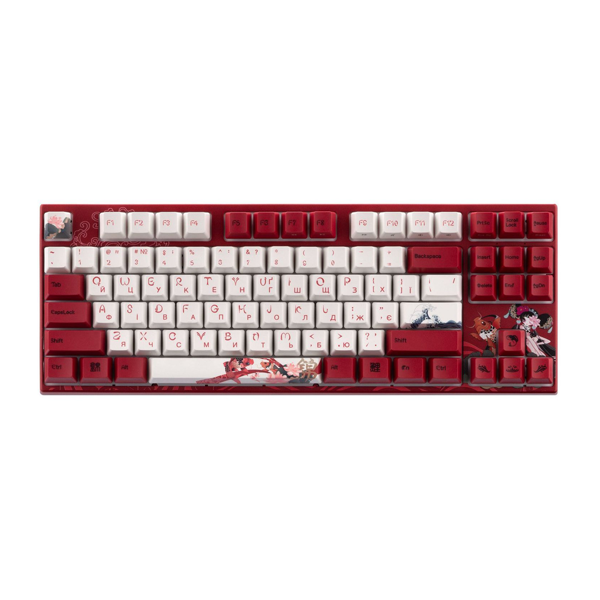 Keyboard Varmilo VEM87 Koi EC V2 Rose UA
