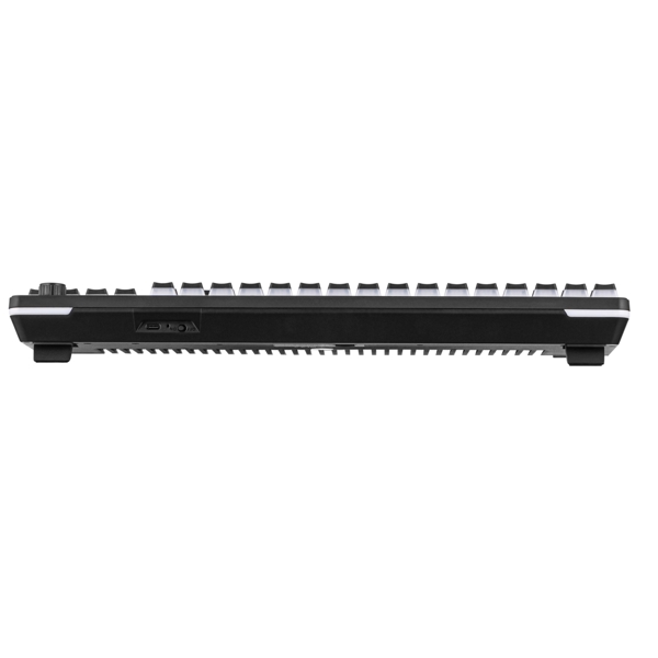 2E GAMING Membrane keyboard KG390 100key, USB-A/WL/BT, EN/UA, RGB, black