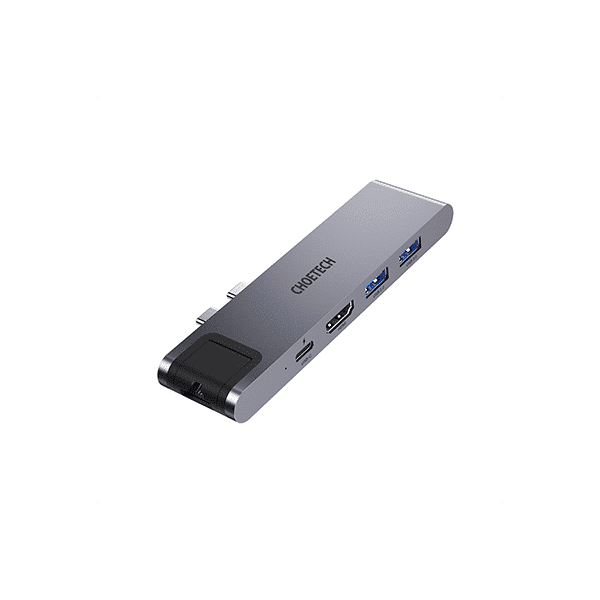 Choetech HUB-M24 7-In-2 MacBook Pro/Air USB Adapter USB C Hub