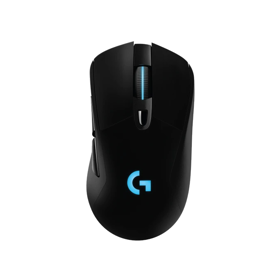 G703, Logitech Wireless Gaming Mouse with HERO Sensor, DPI 100–25,600, Charging/data cable 1.8m, BLACK (L910-005640)