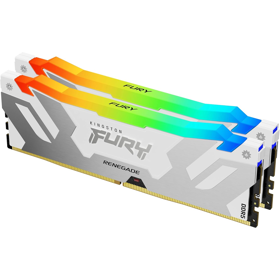 PC Components/ Memory/ DDR5 DIMM/ Kingston FURY Renegade KF568C36RWAK2-32 32GB (2x16GB)  DDR5-6800 silver/white