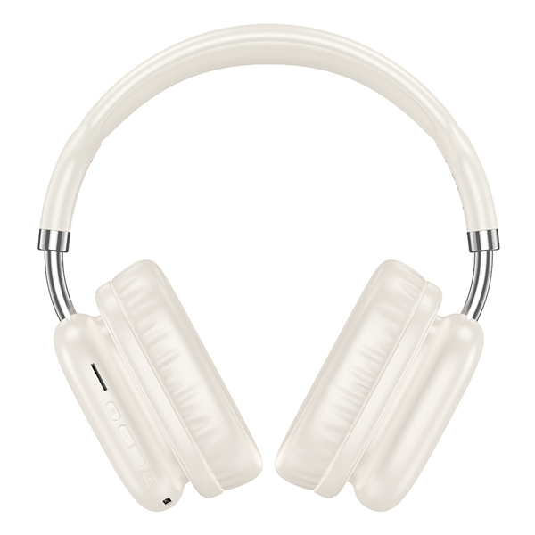 HOCOW52 Wonderful BT headphones milky white