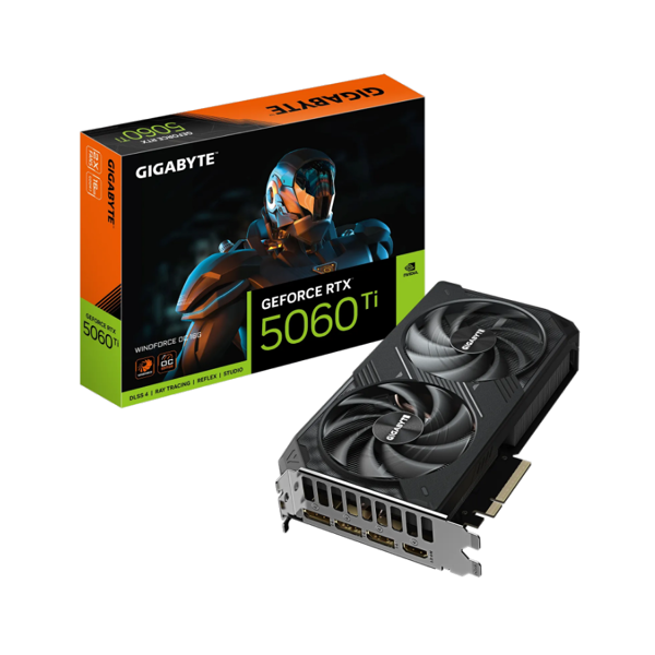 PC Components/ Video Adapter/ PCI Express 8GB/ VGA PCIE16 RTX5060TI 16GB GV-N506TWF2OC-16GD GIGABYTE