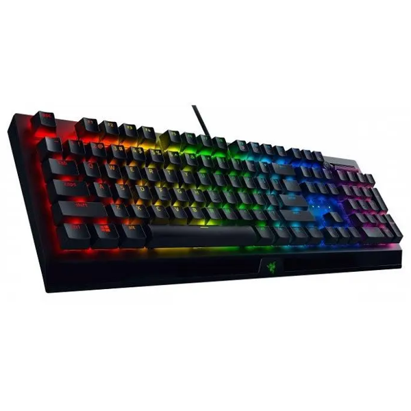 RAZER Keyboard BlackWidow V3 RGB 108key Yellow Switch USB RU Black