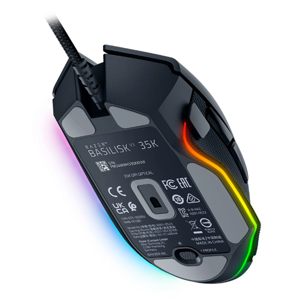 Razer Mouse Basilisk V3 35K, RGB, USB-A, black