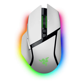 Razer Mouse Basilisk V3 Pro 35K, RGB, USB-A/WL/BT, white
