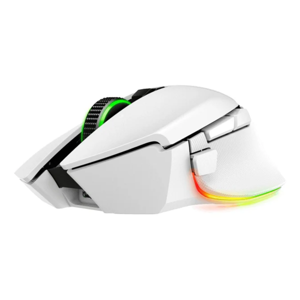 Razer Mouse Basilisk V3 Pro 35K, RGB, USB-A/WL/BT, white