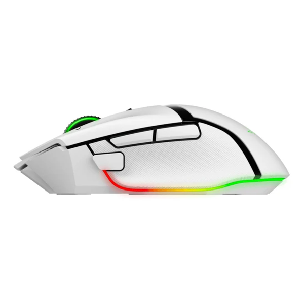 Razer Mouse Basilisk V3 Pro 35K, RGB, USB-A/WL/BT, white