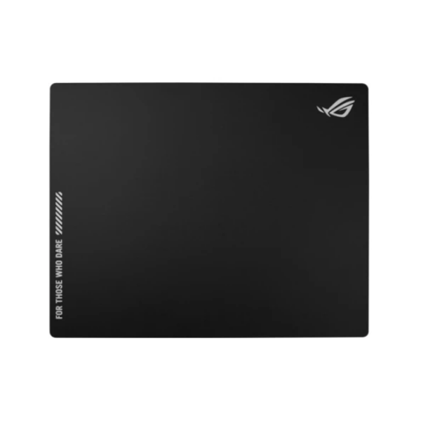 მაუს პადი: Asus ROG Moonstone Ace L Tempered Glass Gaming Mouse Pad - 90MP03L0-BPUA00