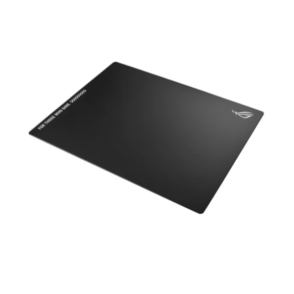 მაუს პადი: Asus ROG Moonstone Ace L Tempered Glass Gaming Mouse Pad - 90MP03L0-BPUA00