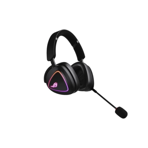ყურსასმენი: Asus ROG Delta II RGB Wireless Gaming Headset Black - 90YH03W0-BHUA00