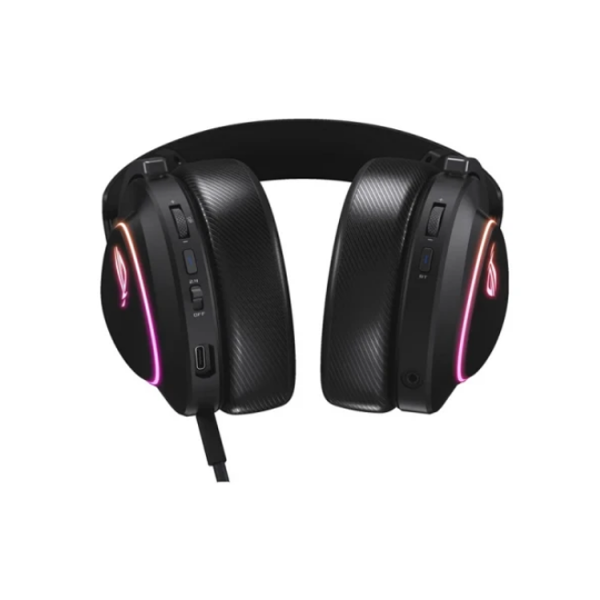 ყურსასმენი: Asus ROG Delta II RGB Wireless Gaming Headset Black - 90YH03W0-BHUA00