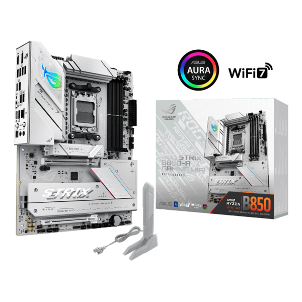ASUS Motherboard ROG STRIX B850-A GAMING WIFI sAM5 B850 4xDDR5 M.2 HDMI DP WiFi BT ATX