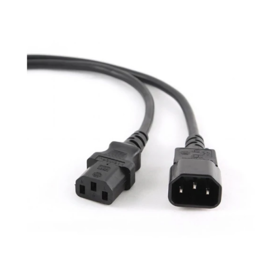 დენის კაბელი Gembird C13-C14 (VDE) 3m(PC-189-VDE-3M)