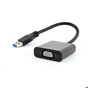 USB ადაპტერი Gembird USB to VGA Adapter(AB-U3M-VGAF-01)