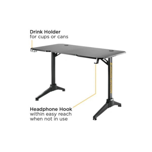 მაგიდა: Vertex VX-GD-01B Conqueror Gaming Desk Black