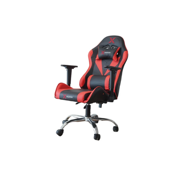 გეიმერული სავარძელი: Vertex Gemu Gaming Chair Black & Red PVC