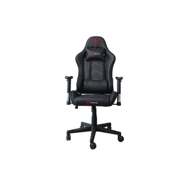 გეიმერული სავარძელი: Vertex Illidan Gaming Chair RGB Black PU