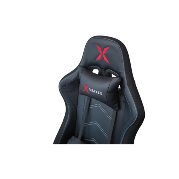 გეიმერული სავარძელი: Vertex Illidan Gaming Chair RGB Black PU