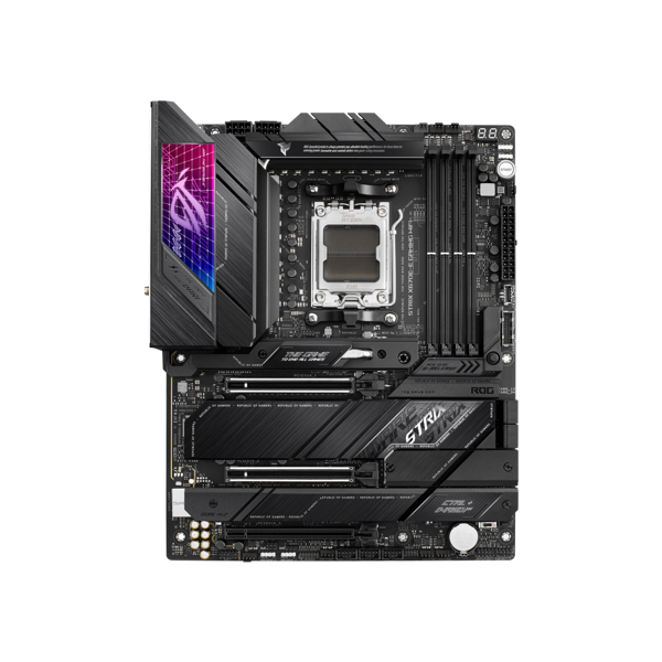ASUS Motherboard ROG STRIX X670E-E GAMING WIFI sAM5 X670 4xDDR5 M.2 HDMI DP WiFi BT ATX