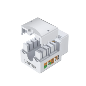 ქსელის აქსესუარი T012A UNITEK CAT6  Modular Keystone Jack (UTP)