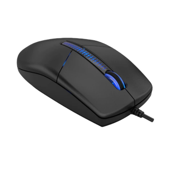 მაუსი: A4Tech N-530S Wired Illuminated Optical Mouse Black
