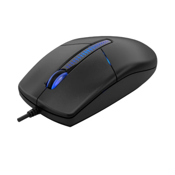 მაუსი: A4Tech N-530S Wired Illuminated Optical Mouse Black